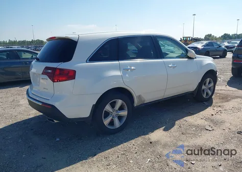 2010 Acura Mdx Technology Package z USA, uszkodzony, nr VIN 2HNYD2H49AH511806